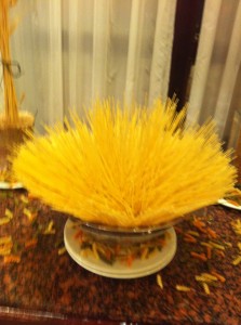 Centerpiece with Spaghetti