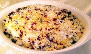 Cranberry Rice with Tofu