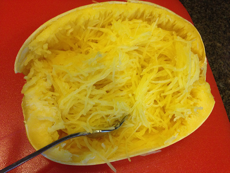 Shredded Spaghetti Squash 