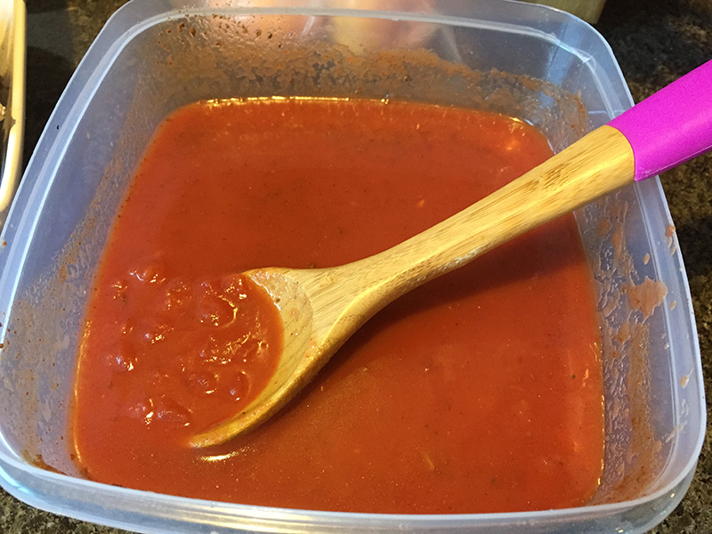 Chicken Stew Tomato Mixture