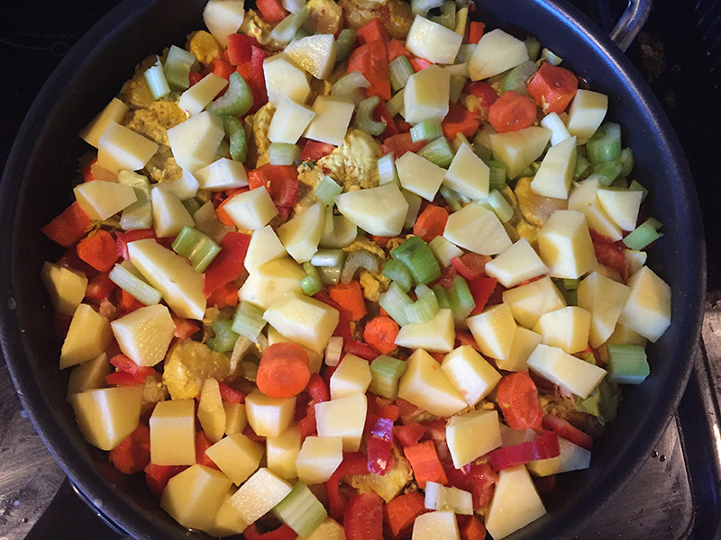 Slow Cooked Chicken Stew